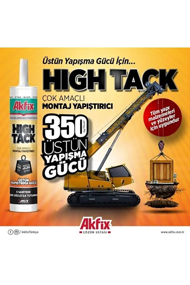 Akfix Korniş Yapistirici Ultra Güçlü Montaj Yapistiricisı